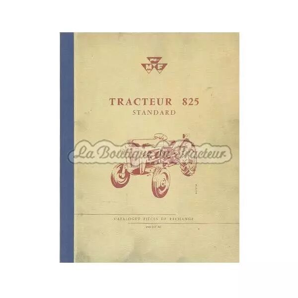 Catalogue de pi�ces MF825