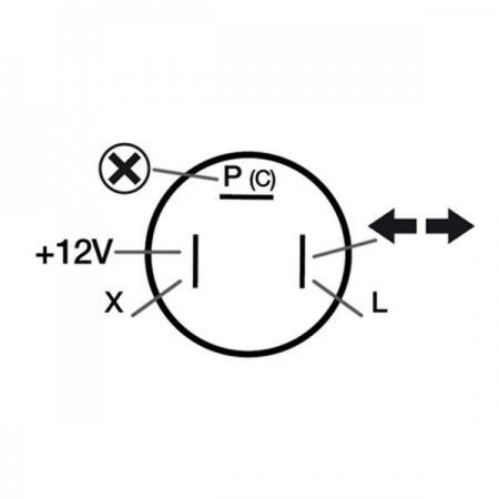 Centrale clignotante 12V. maxi 8 lampes