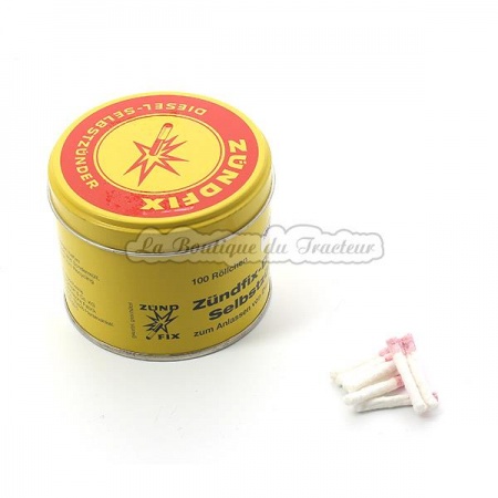 Cigarettes (mèches) de démarrage, diamètre 4 mm