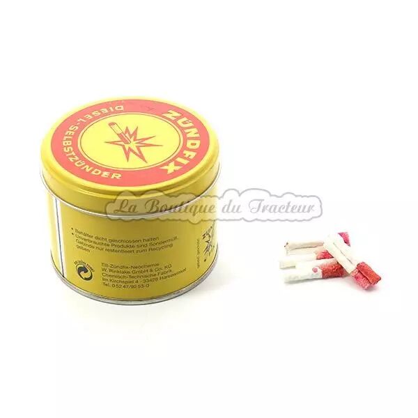 Cigarettes (m�ches) de d�marrage, diam�tre 5 mm