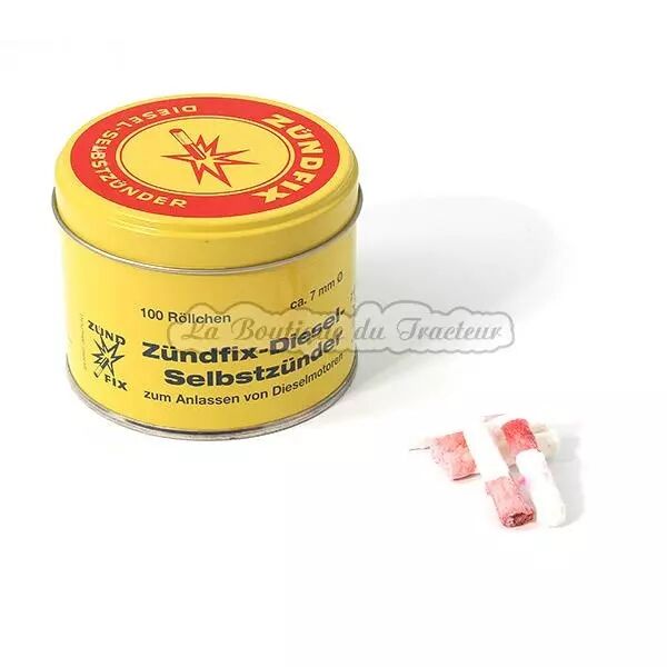 Cigarettes (m�ches) de d�marrage, diam�tre 7 mm