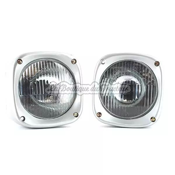 Complete set of MF headlights (the mounted pair)