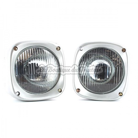 Complete set of MF headlights (the mounted pair)
