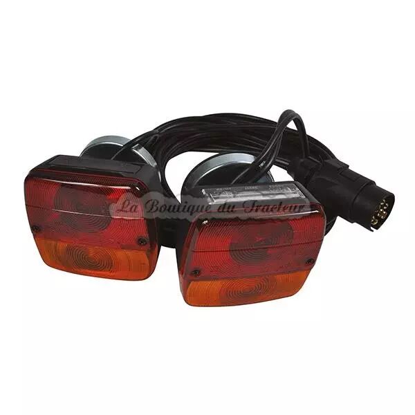 Conjunto de pilotos magneticos para remolque