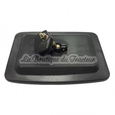 Convex rearview mirror 230 x 170 mm Fiat, Ford, Landini, Massey Ferguson, Renault (OEM :3301568M91)