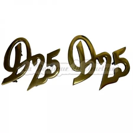 DEUTZ D25 Side emblem pair