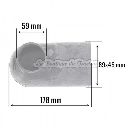 Durite de filtre à air Someca 211, 215, SOM20, SOM25 (OEM : 565574)