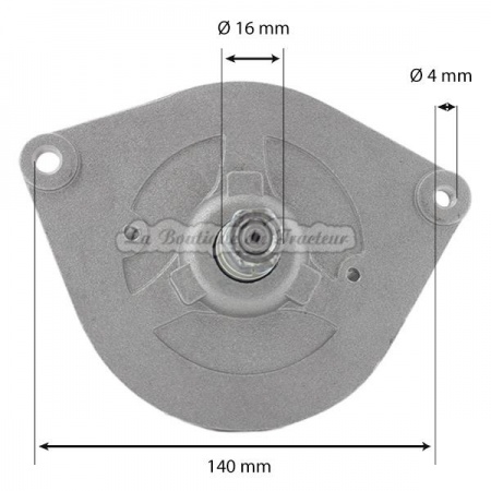 Dynamo para tractores IH, David Brown 12V-11A (OEM: 22255).
