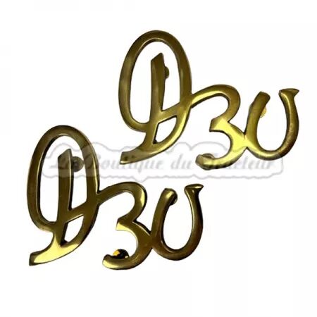 Emblemas laterales DEUTZ D30 (la par)