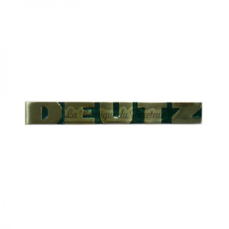 Emblème DEUTZ 190 X 20 mm