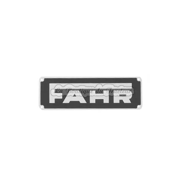 Embl�me FAHR 230 X 75 mm
