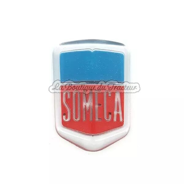 Embl�me frontal bleu FIAT SOMECA