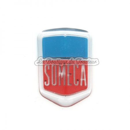 Emblème frontal bleu FIAT SOMECA