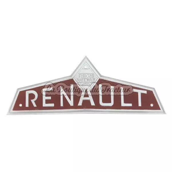 Embl�me frontal RENAULT D16, N73, V73 marron/brun
