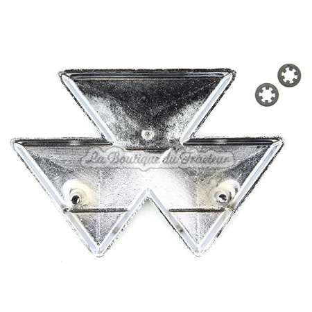 Emblème frontal triangle MASSEY-FERGUSON 35, 37, 42, 835