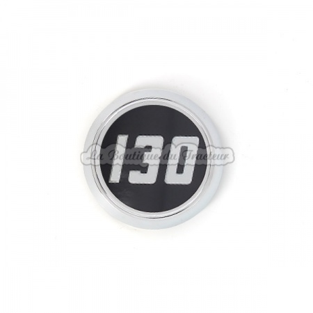 Emblème latéral MF 130, plastique avec autocollant