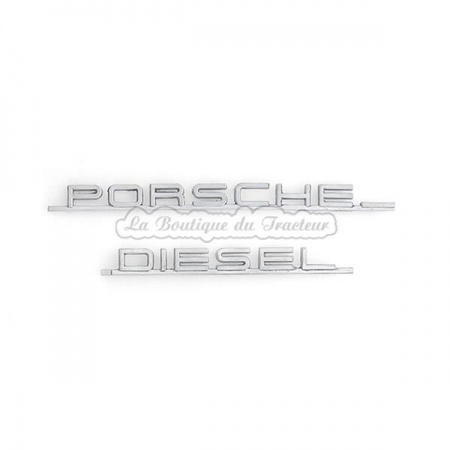 Emblème latéral PORSCHE-DIESEL