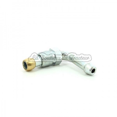 Embout coudé 90° 1/2 UNF sortie mâle diamètre 8 mm