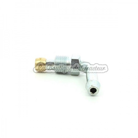 Embout coudé 90° 1/2 UNF sortie mâle diamètre 8 mm
