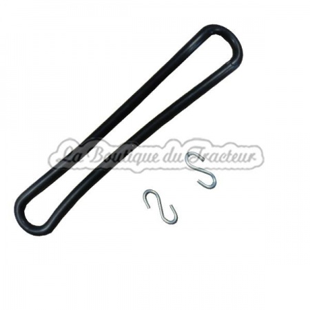 Enganche caucho para respaldo de asiento Renault D30, N70, N71...