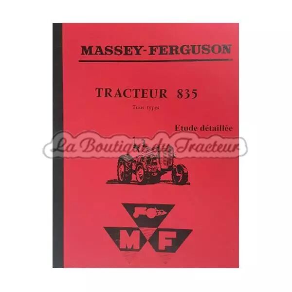 Etude d�taill�e Massey Ferguson 35, 835 DS
