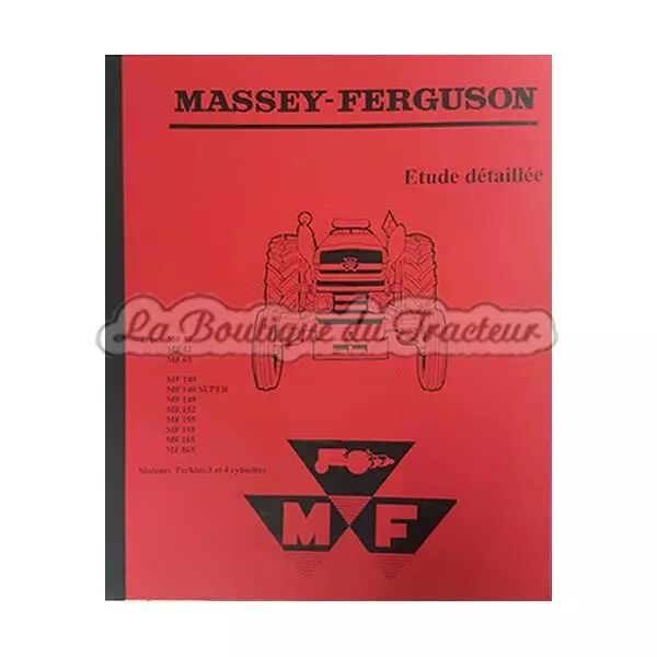 Etude d�taill�e Massey Ferguson 37, 42, 65, 140, 145 ...