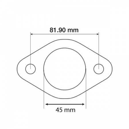 Exhaust gasket Renault D22, D35, N70, N72, SUPER 3