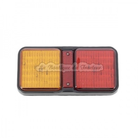 Feu rectangulaire de remorque à LED, 12/24V (D et G)