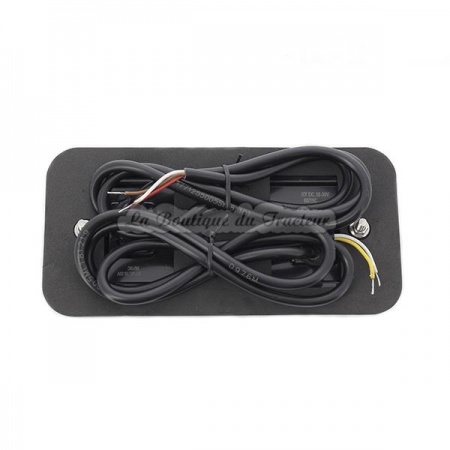 Feu rectangulaire de remorque à LED, 12/24V (D et G)
