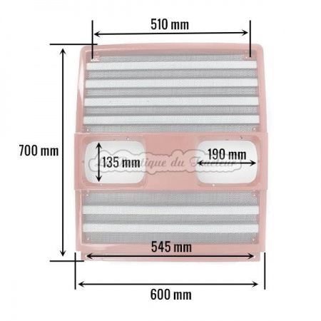 FIAT 90 series front grill