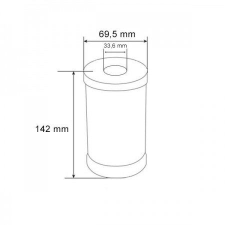 Filtre huile 2540800 MF, Renault, IHC, David Brown