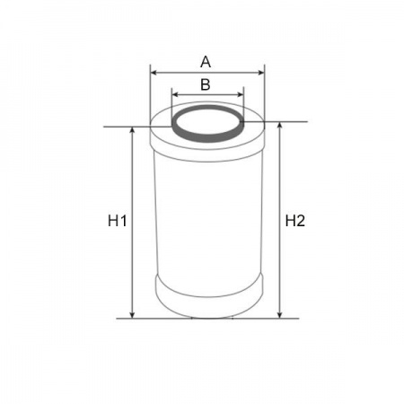 Filtro de combustible 2660200 Dexta, Major, Massey Ferguson, Landini, David Brown