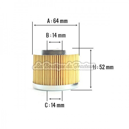 Filtro de combustible 2661800