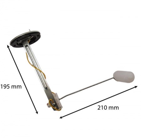 Flotador de tanque de combustible Fiat series 400 y 500 (OEM: 4180589)