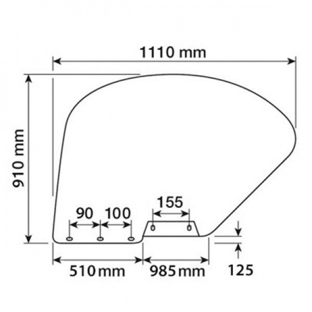 FORD 5000 fender set