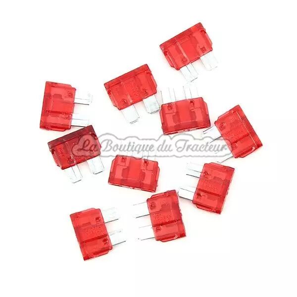 Fusibles (x10) 10 AMP.