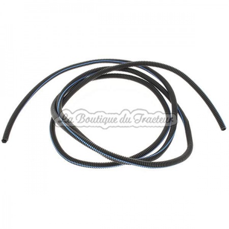Gaine isolation annelée fendue D.4,5mm