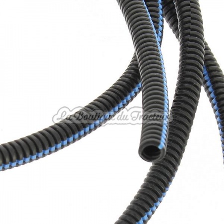 Gaine isolation annelée fendue D.4,5mm