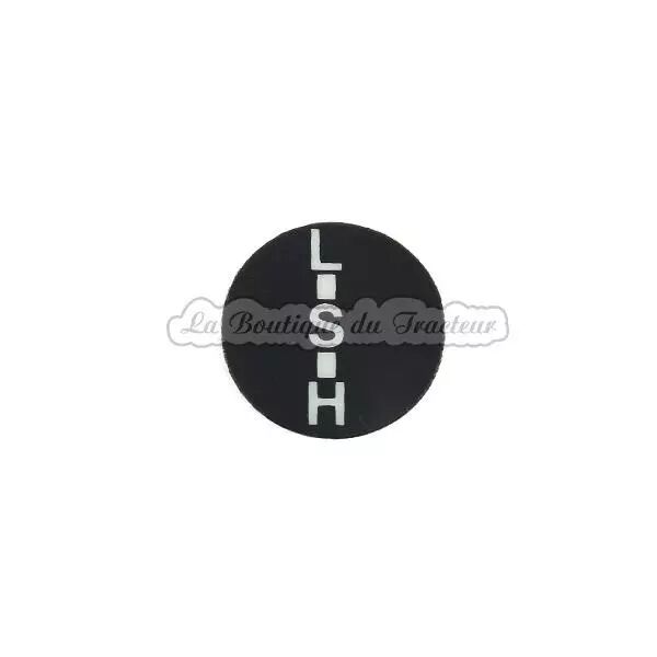gear knob HI-LO decal