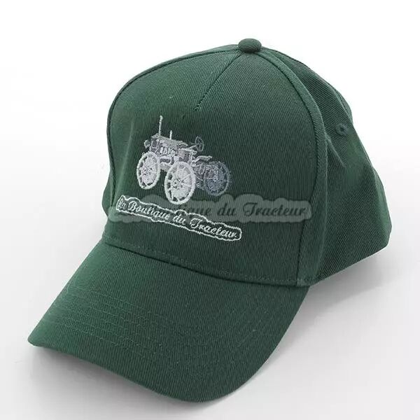 Gorra verde bordada La Boutique du Tracteur