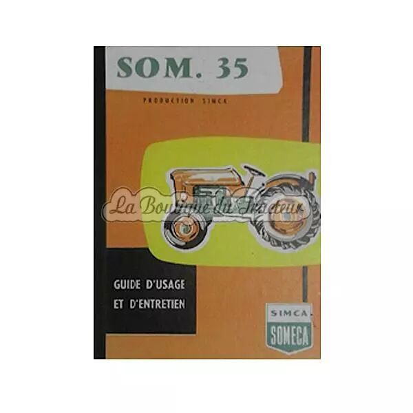 Guide d�usage et d�entretien Someca SOM 35