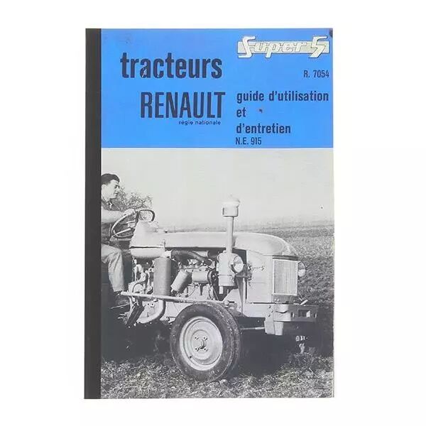 Guide d�utilisation et d�entretien RENAULT 7054, SUPER 5