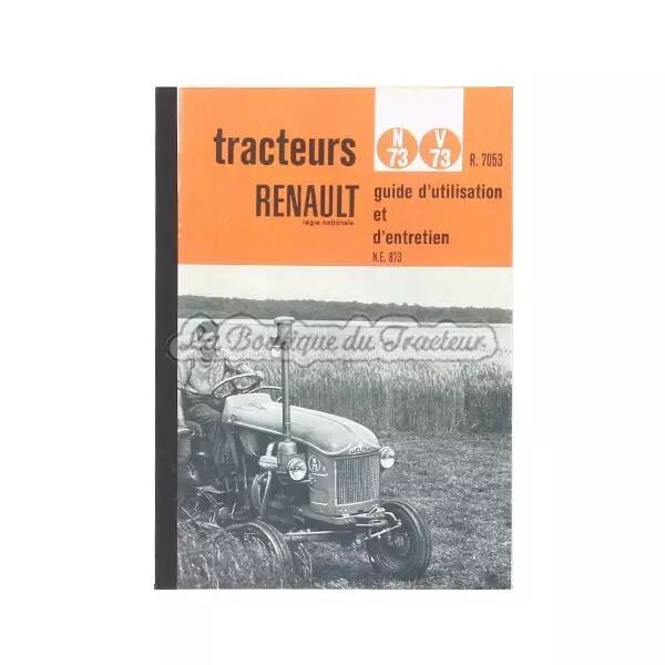Guide d�utilisation et d�entretien Renault N73 et V73
