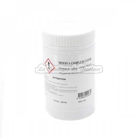 High temperature grease loaded with copper