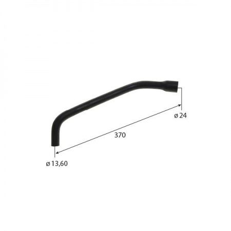 IH 323 by-pass hose (OEM: 787145R1)