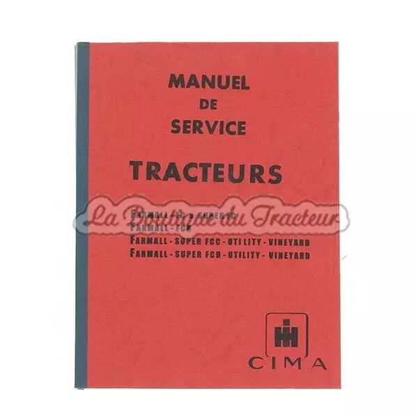 IH moteur C123 user�s manual