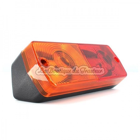 Inclined back right/left light