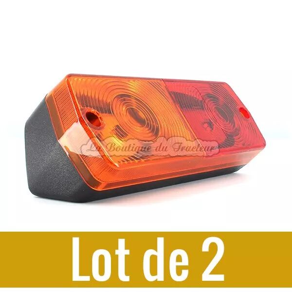 Inclined rear right/left light set