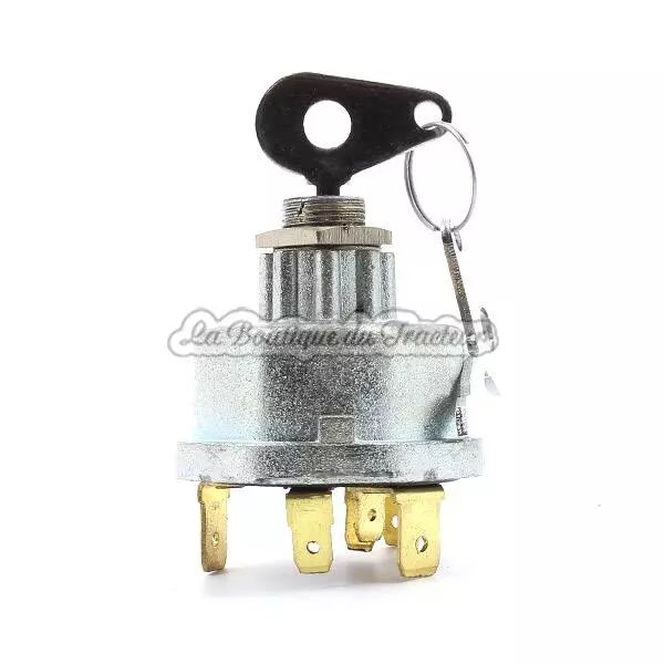 Interruptor de arranque con llave Massey Ferguson, Renault (OEM: 1874120M93)