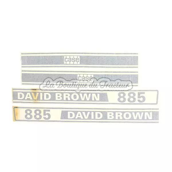 Jeu d�autocollants DAVID BROWN 885
